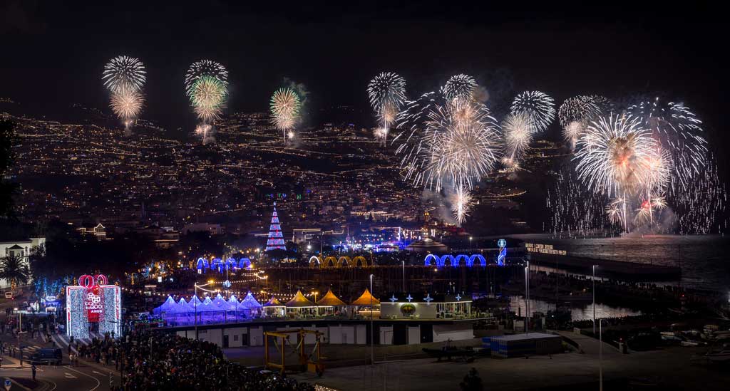 Oudejaarsavond in Funchal op Madeira